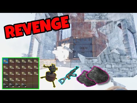 Solo Revenge Raid on Offline Raiders! - Rust Console Edition