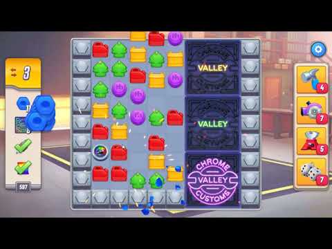 Chrome Valley Customs Level 597 - NO BOOSTERS GAMEPLAY + FULL STORY 🚘🔧 | SKILLGAMING ✔️