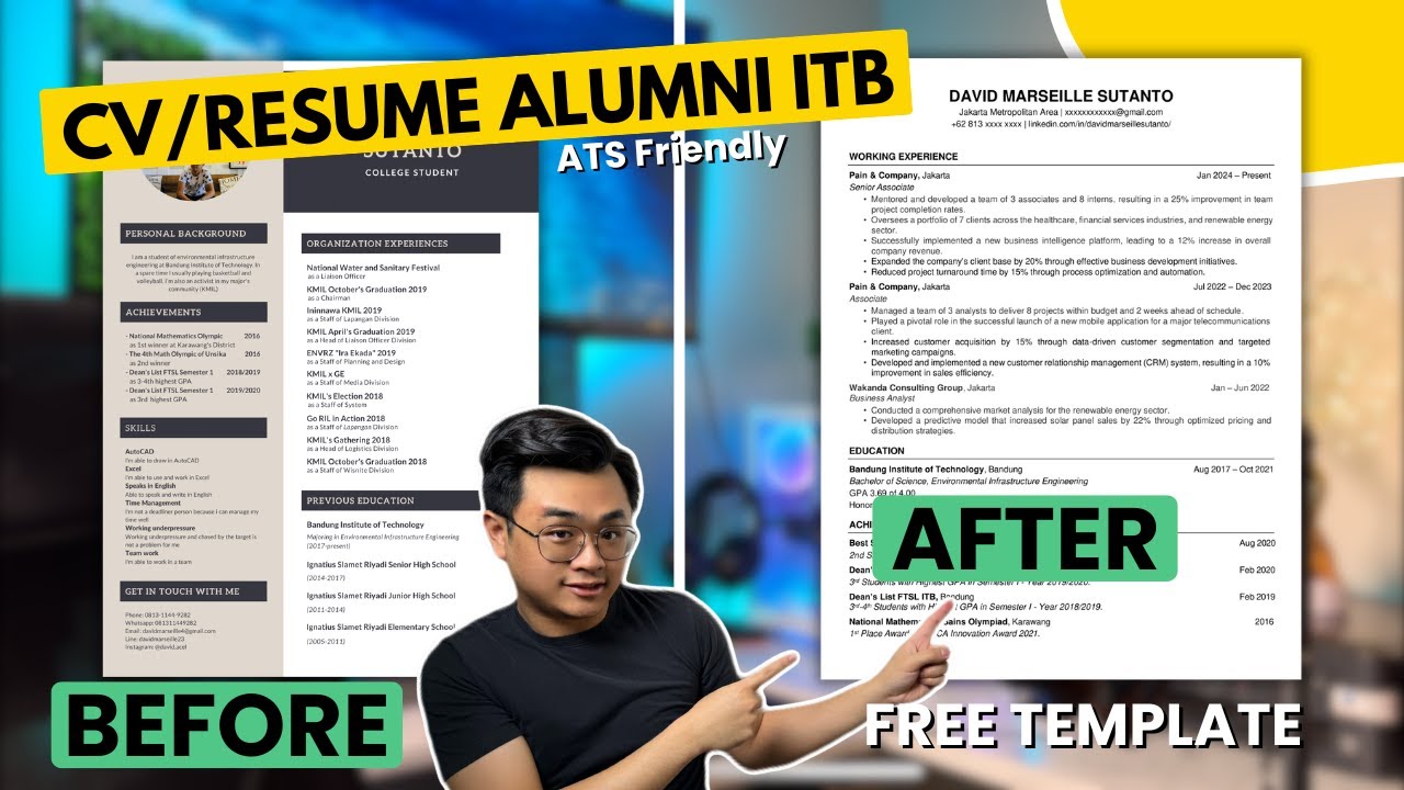 ATS-Friendly CV/Resume 2026 (Free Word Template) | Guaranteed to Pass the Interview Stage