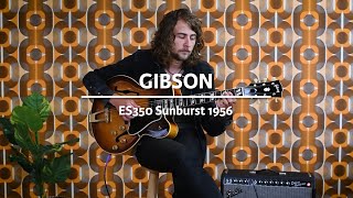 Video thumbnail for Gibson ES350 Sunburst 1956 played by Jim Zwinselman | Demo @ The Fellowship of Acoustics by TFOA Demos