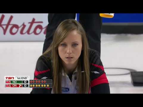 2017 Scotties Tournament of Hearts - Homan (ON) vs. McCarville (NO) - Semifinal