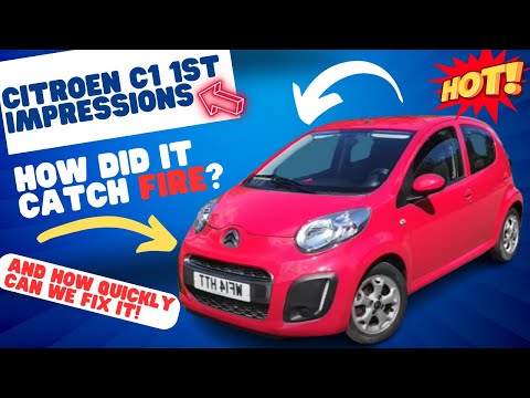 2014 Citroen C1 First Impressions Review - Cat N Salvage - Did This Car Really Cause A Fire