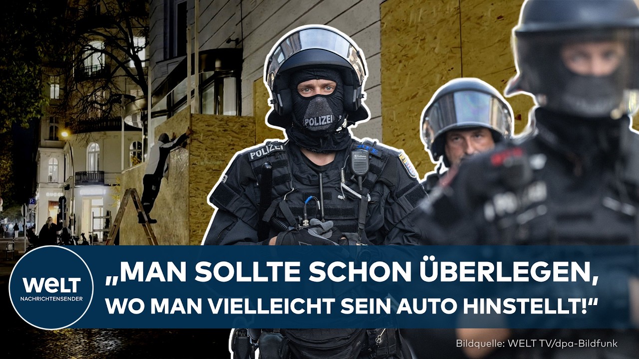 LINKES HALLOWEEN: Gen Z regelt-Proteste ‒ Deutschland rüstet sich für Randale-Wochenende