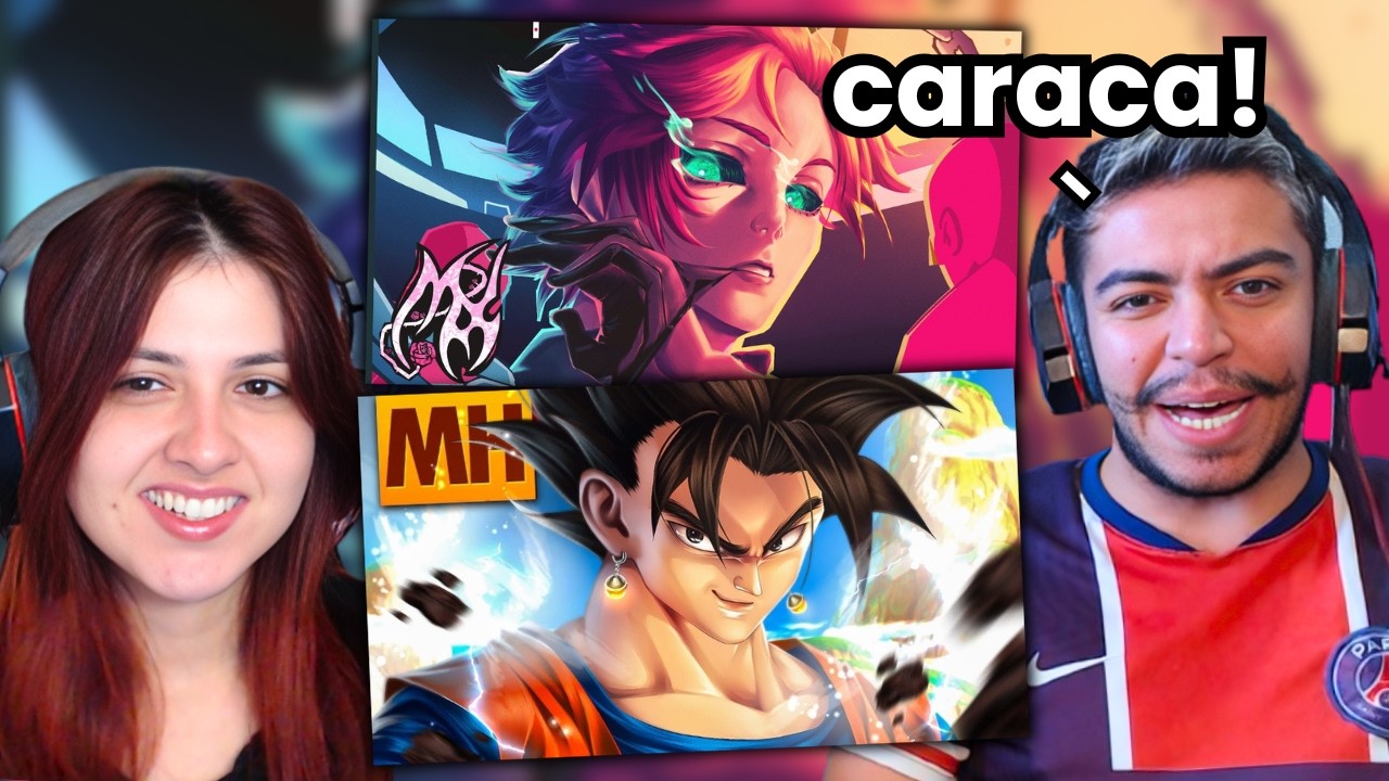 REACT 2 EM 1 Tipo Vegetto 2 🟡 Ft. PTKZIN (Dragon Ball) | MHRAP e Itoshi Sae | PERFEIÇÃØ | Mxth