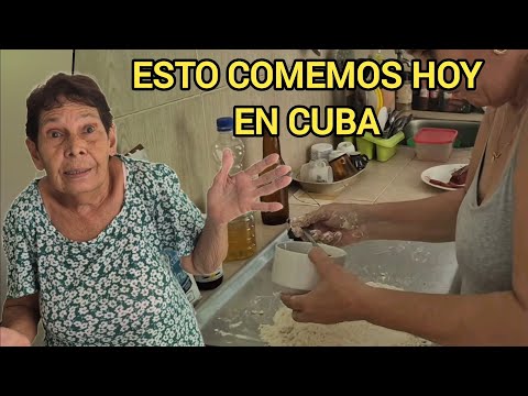 Abuela Cubana y su hija nos muestran que hacen de comer hoy. 