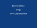 Three Leaf Shamrock ----- Dermot O'Brien + Lyrics Underneath