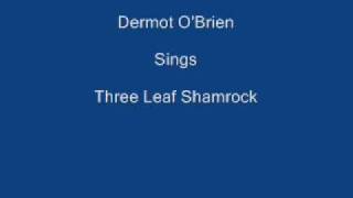 Three Leaf Shamrock ----- Dermot O'Brien + Lyrics Underneath