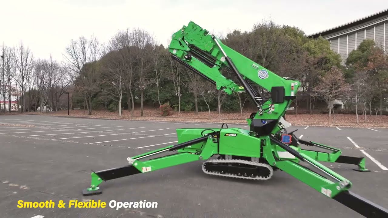 ［前田製作所］ ナックルブームクレーン（MK3053C）紹介動画　MAEDA Channel