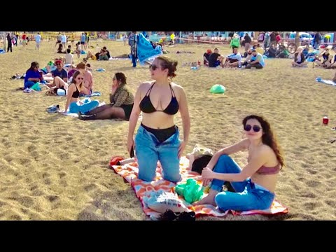 Amazing Spain, Beach Walking Tour, Calella Beach