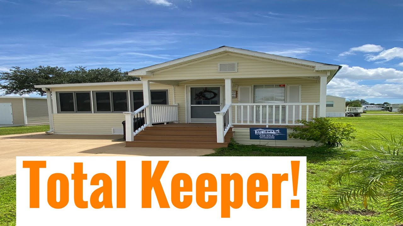TOTAL Keeper Mobile Home For Sale (Port Charlotte Florida/Harbor Lakes)!