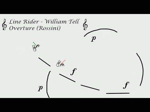 Line Rider #7 - William Tell Overture/"The Lone Ranger" (Rossini)