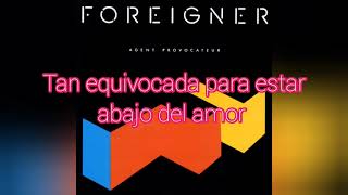 Foreigner - Down On Love (Subtitulado)