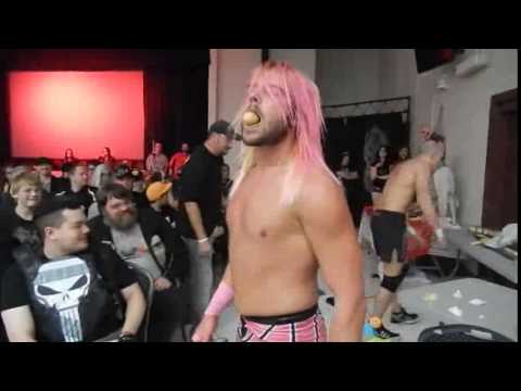 Michael Richard Blais vs PWA Original Marky - Fans Bring The Weapons - PWA Fright Night 2014