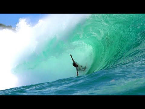 Big Waves Surfing at Padang Padang Beach Indonesia | SURF SESSION HD