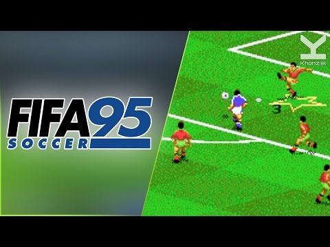 FIFA Soccer 95 (1994) Sega Mega Drive/Genesis - Portugal Vs France