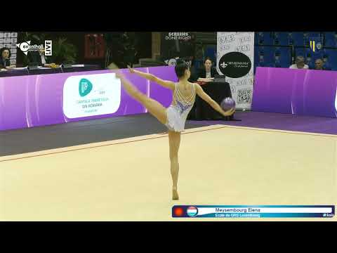 Meysembourg Elena Ecole de GRS Luxembourg LUX #FIG 23rd Irina Deleanu R Gym CupSeniors   RGI Ball Fi