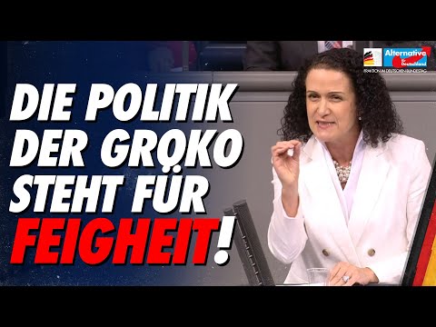Die Politik der Bundesregierung steht für Feigheit! - Nicole Höchst - AfD-Fraktion im Bundestag