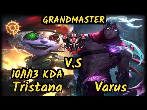 Stixxay (TRISTANA) vs VARUS - 10/1/13 KDA BOTTOM ADC GAMEPLAY - NA Ranked GRANDMASTER