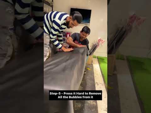 How to Leather Wrap  a Dashboard Panel ?