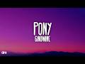Ginuwine - Pony (Lyrics)
