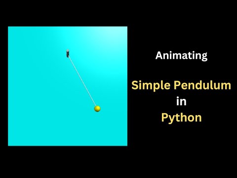 Simple Pendulum Vpython 33