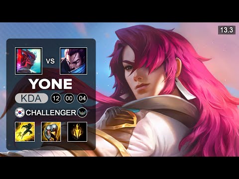 Chovy vs Pz ZZang - Yone vs Yasuo Mid - KR Challenger - Patch 13.3 Season 13