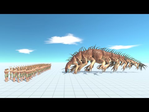 100 ARCHERS vs MODDED UNITS - Animal Revolt Battle Simulator