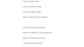 Sean Lennon   Bathtub Şarkı Sözü