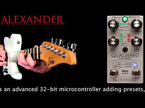 Alexander Pedals Quadrant Audio Mirror 2010s - Purple Sparkle image 2