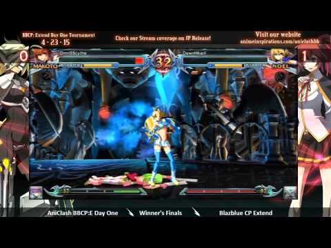 AniClash Day One: BBCP: Extend - Winner's Finals - OmniSScythe (Makoto) vs DawnHikarii (Noel)
