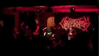 Cryptopsy- New Song Amputated Enigma Live April 2012