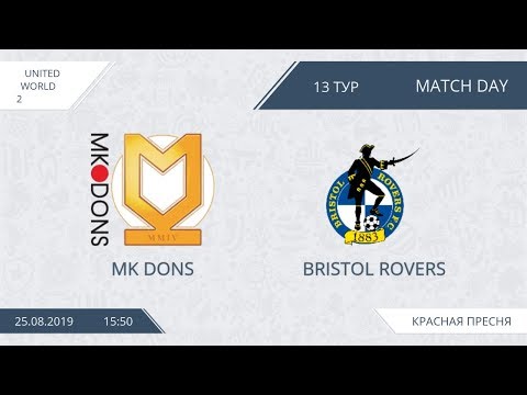 AFL19. United. World 2. Day 13. MK Dons - Bristol Rovers