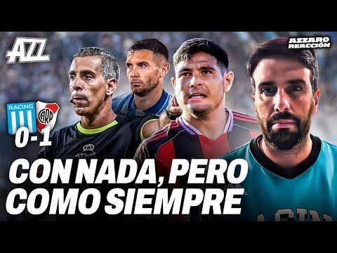 AZZARO REACCIÓN - RIVER LE GANÓ 1-0 A RACING CON GOL DE SALAS Y PASÓ A SEMI DE COPA ARGENTINA 