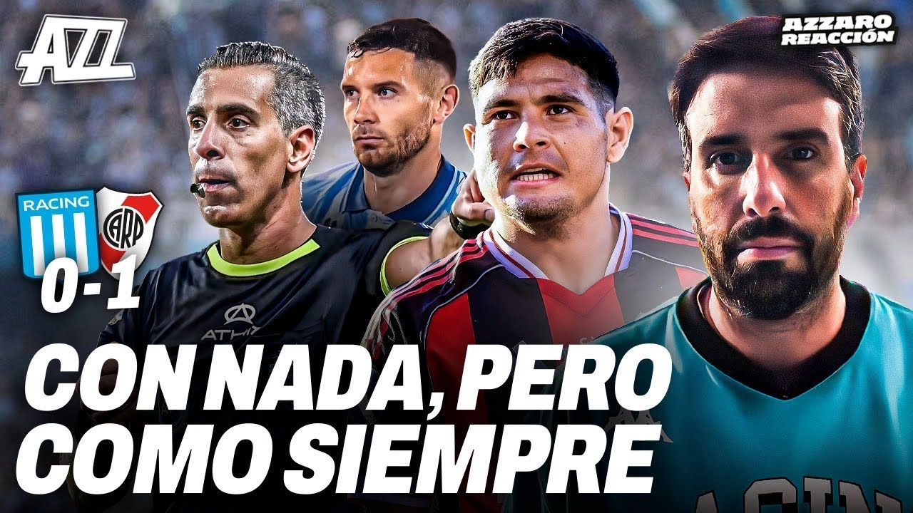 AZZARO REACCIÓN - RIVER LE GANÓ 1-0 A RACING CON GOL DE SALAS Y PASÓ A SEMI DE COPA ARGENTINA