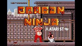 Bad Dudes Vs. Dragon Ninja - Atari ST (1989) longplay