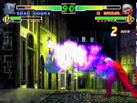 Mugen:Shin Akuma VS God Rugal Remix-THE LEGENDARY BATTLE!