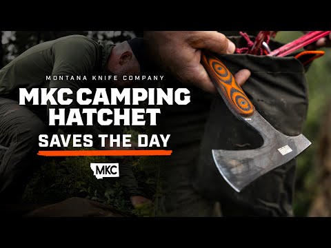 MKC CAMPING HATCHET SAVES THE DAY