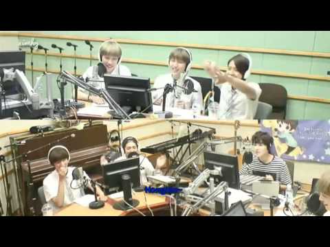 [SUB ESP] 140729 Gongchan de B1A4 llama a Hongbin en Sukira KTR