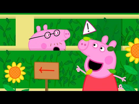 Peppa Pig Tales 🌳 The Very Tricky Hedge Maze! ⛔️ Peppa Pig Episodes