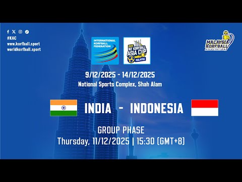 India - Indonesia | IKF Korfball Asia Cup 2025
