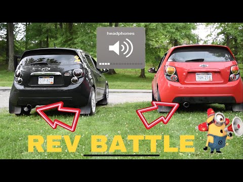 Chevy Sonic 1.4 Turbo Vs. 1.8 NA Exhaust Battle