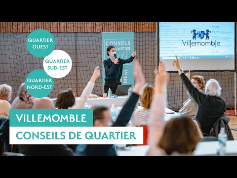 Conseils de quartier - retour des Villemomblois sur les premières réunions !