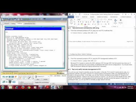 2.1.1.6 Lab - Configurando Características Básicas de un Switch