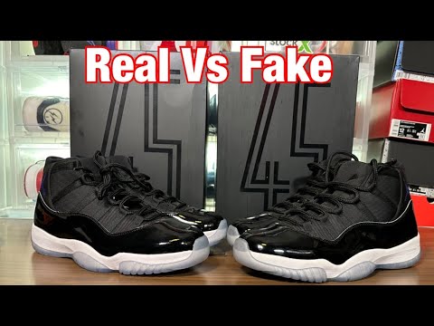 Air Jordan 11 Space Jam 2016 Real Vs Fake Review