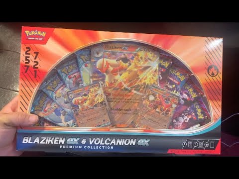 SCARY Good Pulls! Blaziken & Volcanion EX Premium Collection - Pokemon TCG Halloween Special