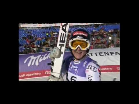 Elisabeth Görgl Siegesfahrt FIS Ski-WM 2011Garmisch-Partenkirchen Super-G