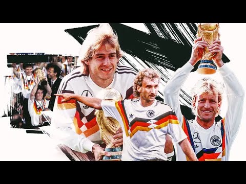 Klinsmann and West Germany Road to World Cup 1990 Champion 奇連士文與西德1990世界杯冠軍之路