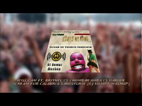 Will.I.Am Britney Chumbawamba Gaudino Darude - Scream 4 Calabria Sandstorm (DJ Dumpz) | music video