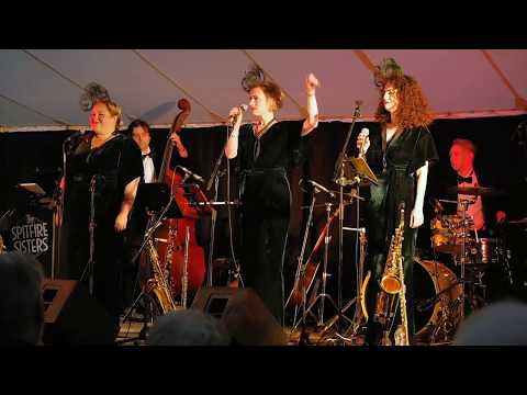 The Spitfire Sisters performing "Royals" at the Winchfield Festival 2018