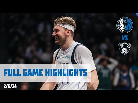 Luka Doncic (35 points) Highlights vs. Brooklyn Nets | 2/6/24